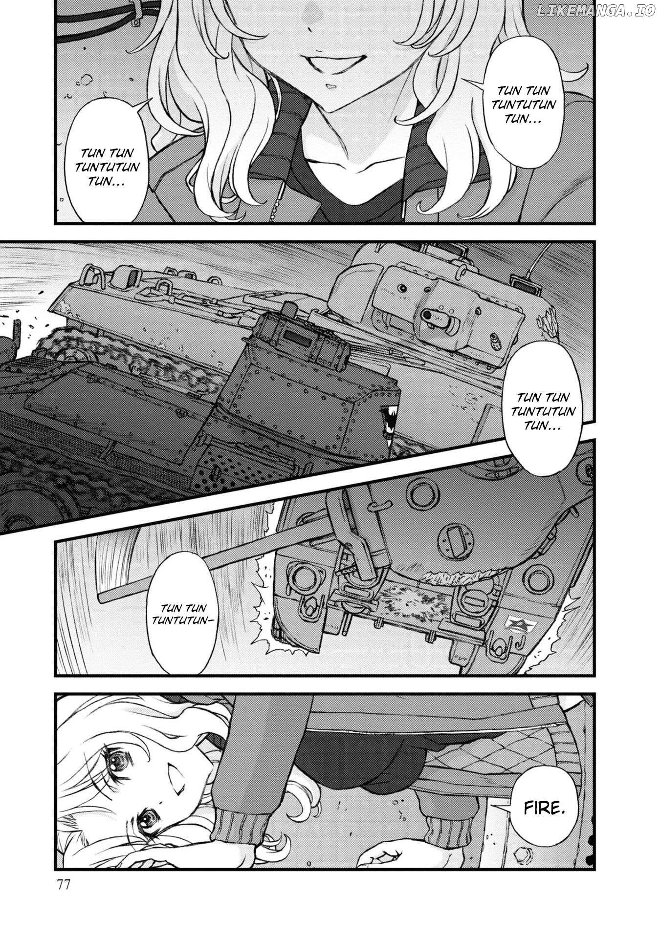 GIRLS und PANZER - The Fir Tree and the Iron-Winged Witch Chapter 18 - page 1