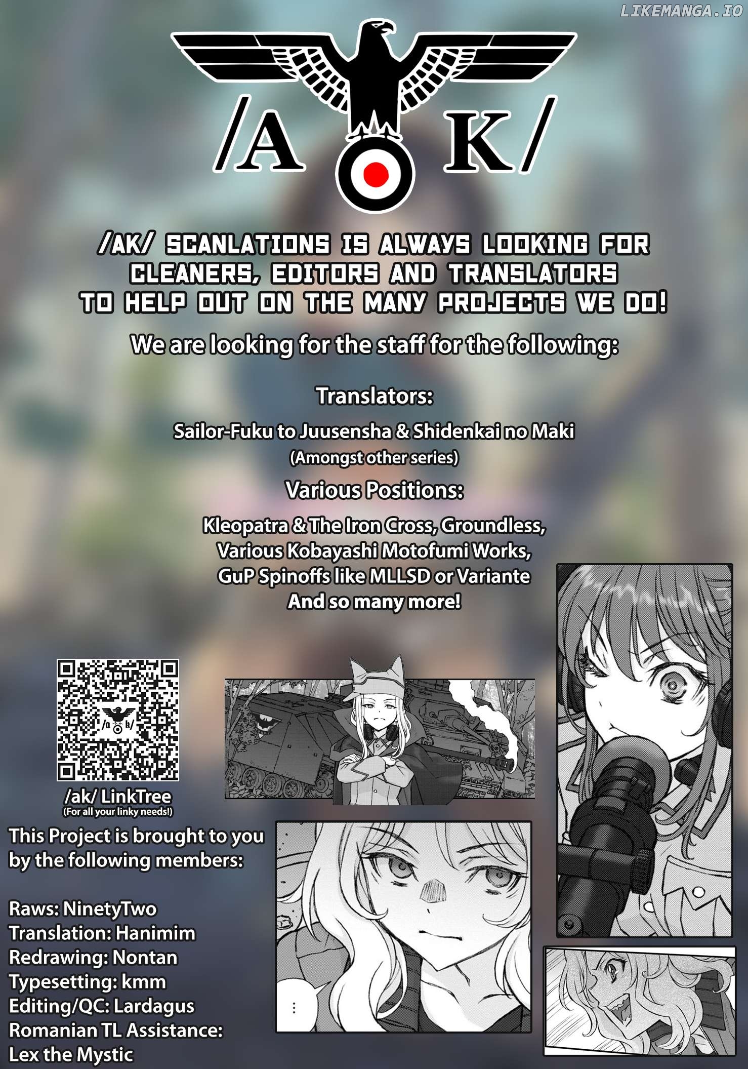 GIRLS und PANZER - The Fir Tree and the Iron-Winged Witch Chapter 18 - page 16