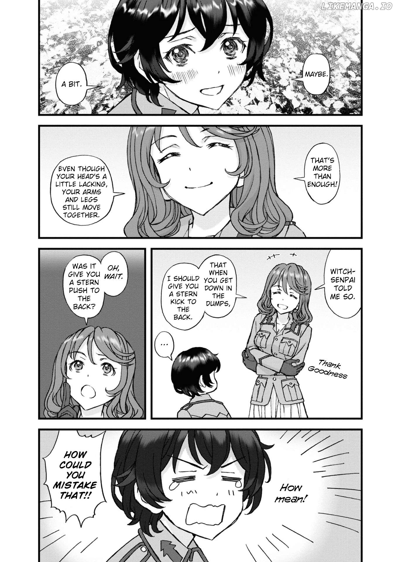 GIRLS und PANZER - The Fir Tree and the Iron-Winged Witch Chapter 20 - page 8