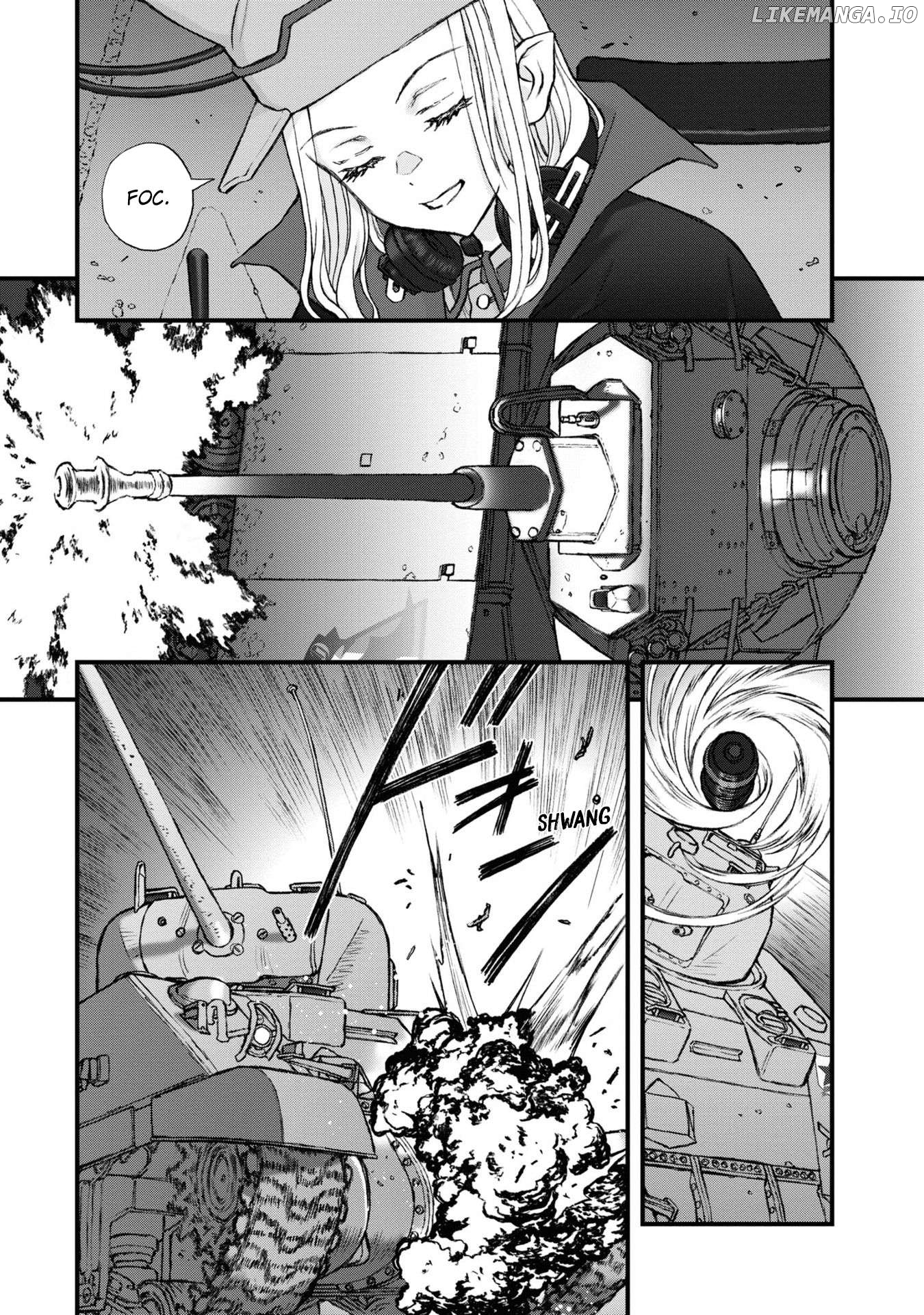 GIRLS und PANZER - The Fir Tree and the Iron-Winged Witch Chapter 21 - page 13