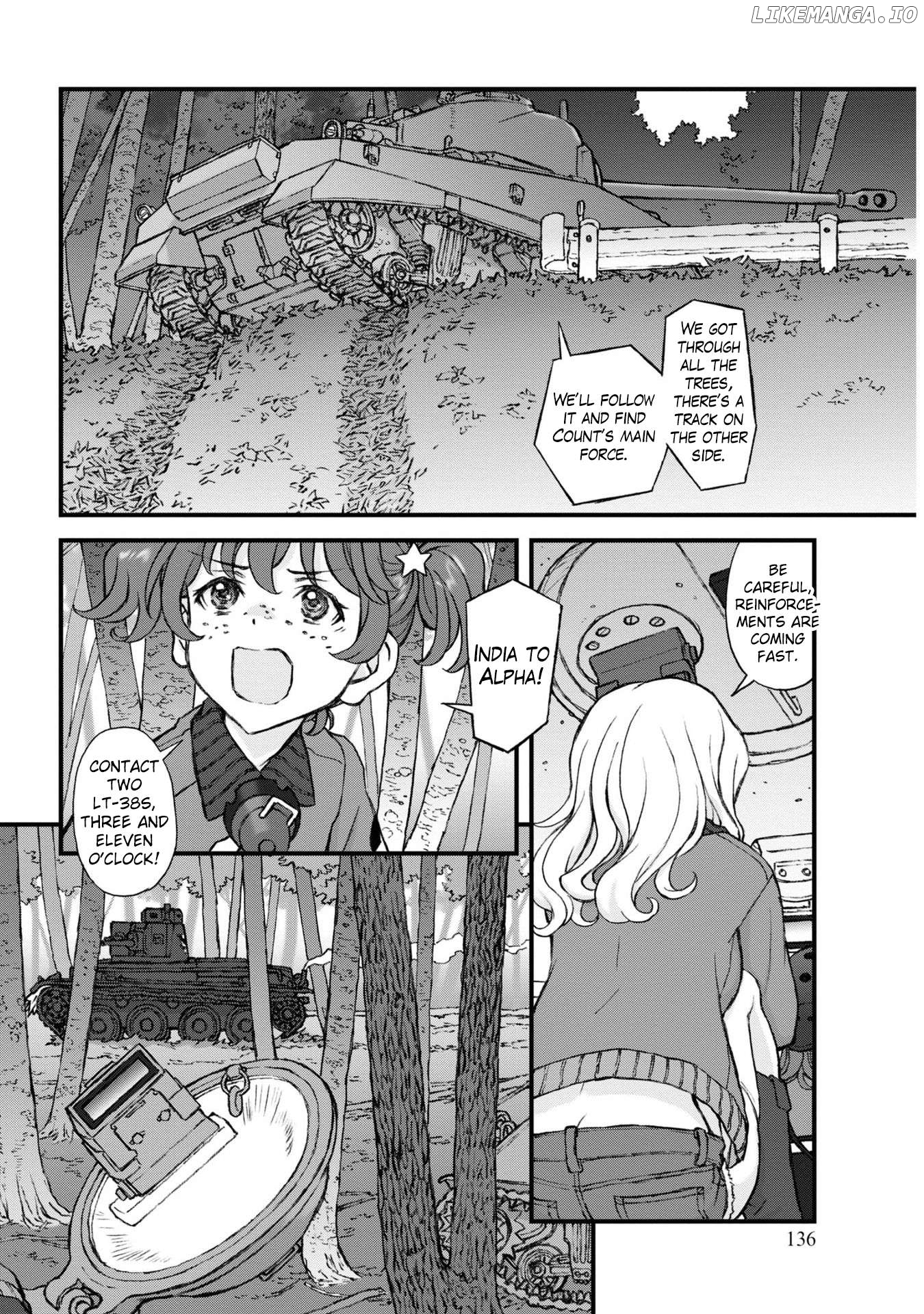 GIRLS und PANZER - The Fir Tree and the Iron-Winged Witch Chapter 21 - page 3
