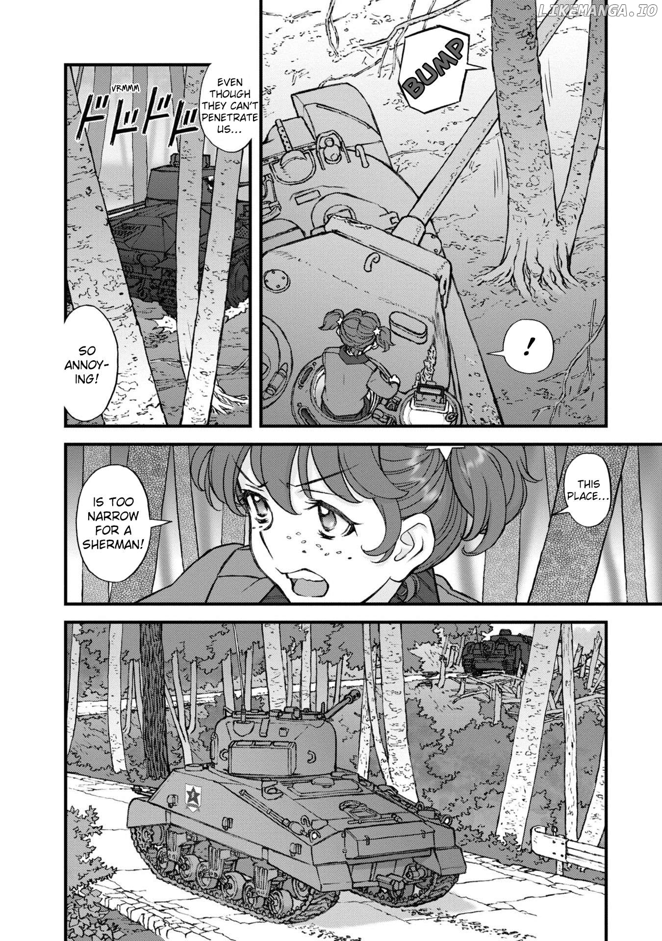 GIRLS und PANZER - The Fir Tree and the Iron-Winged Witch Chapter 21 - page 8
