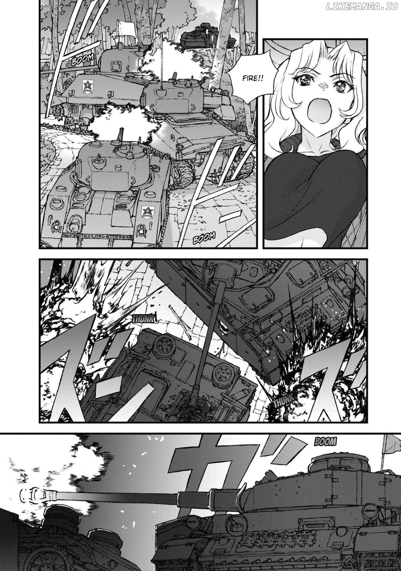 GIRLS und PANZER - The Fir Tree and the Iron-Winged Witch Chapter 22 - page 14