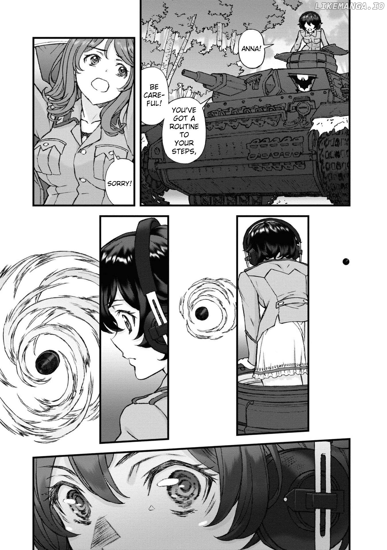 GIRLS und PANZER - The Fir Tree and the Iron-Winged Witch Chapter 22 - page 25