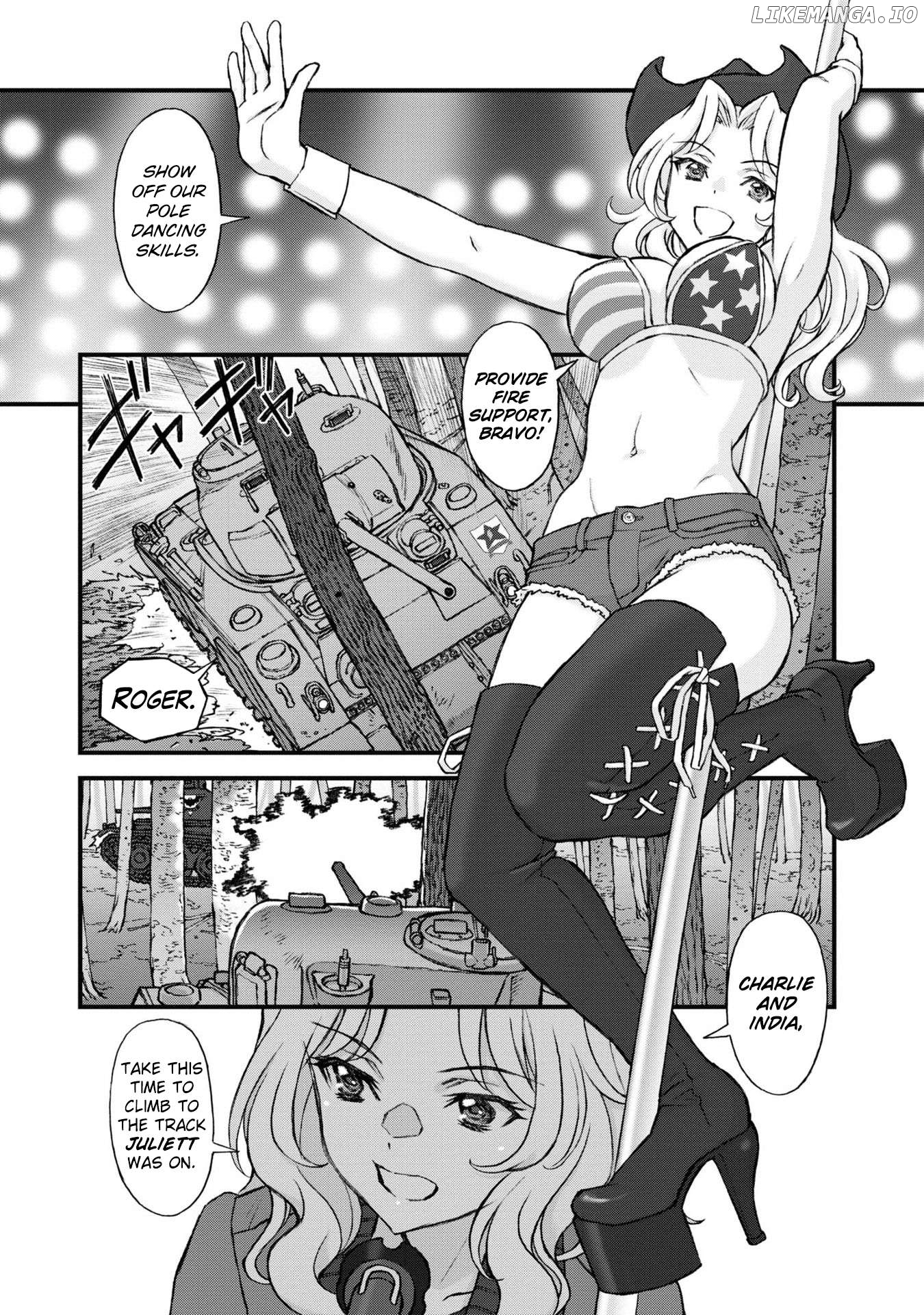 GIRLS und PANZER - The Fir Tree and the Iron-Winged Witch Chapter 22 - page 4