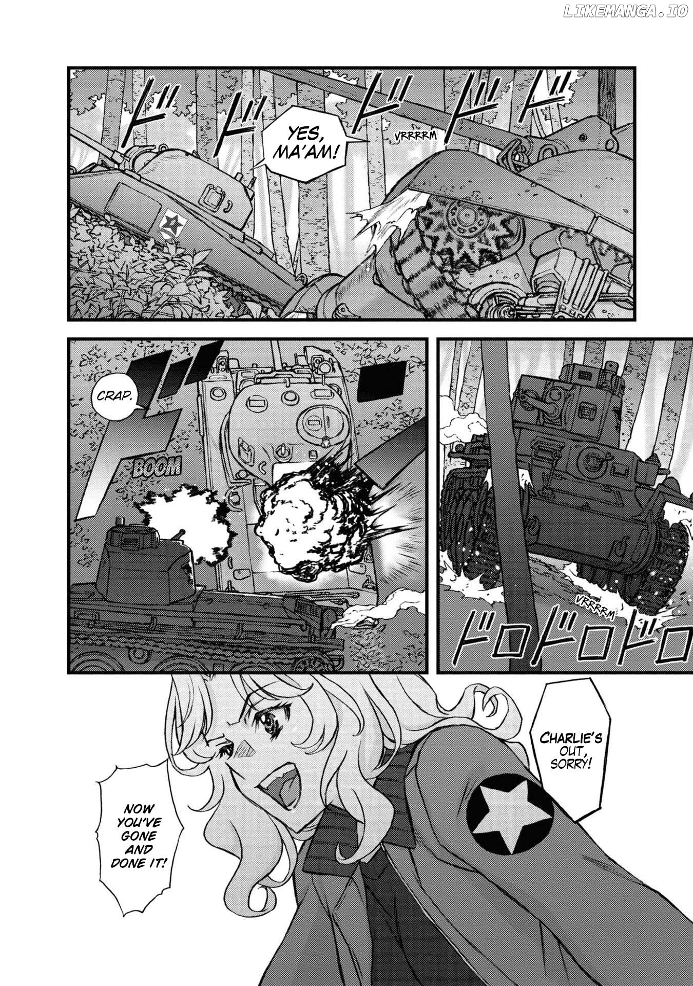 GIRLS und PANZER - The Fir Tree and the Iron-Winged Witch Chapter 22 - page 5
