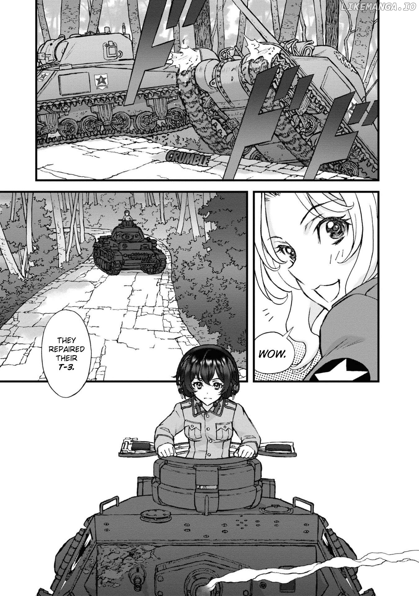 GIRLS und PANZER - The Fir Tree and the Iron-Winged Witch Chapter 22 - page 8