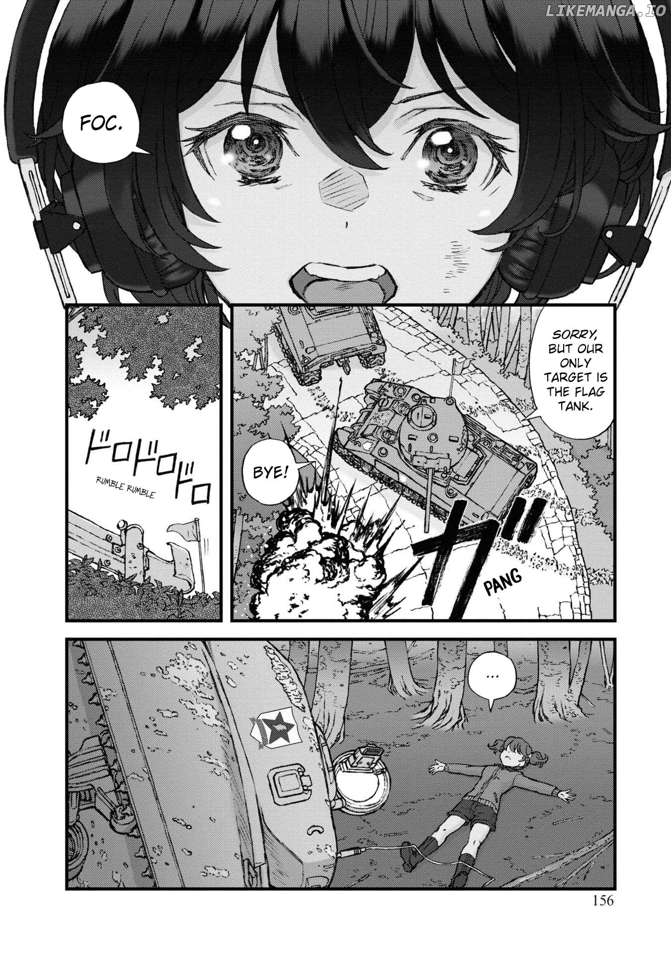 GIRLS und PANZER - The Fir Tree and the Iron-Winged Witch Chapter 22 - page 9