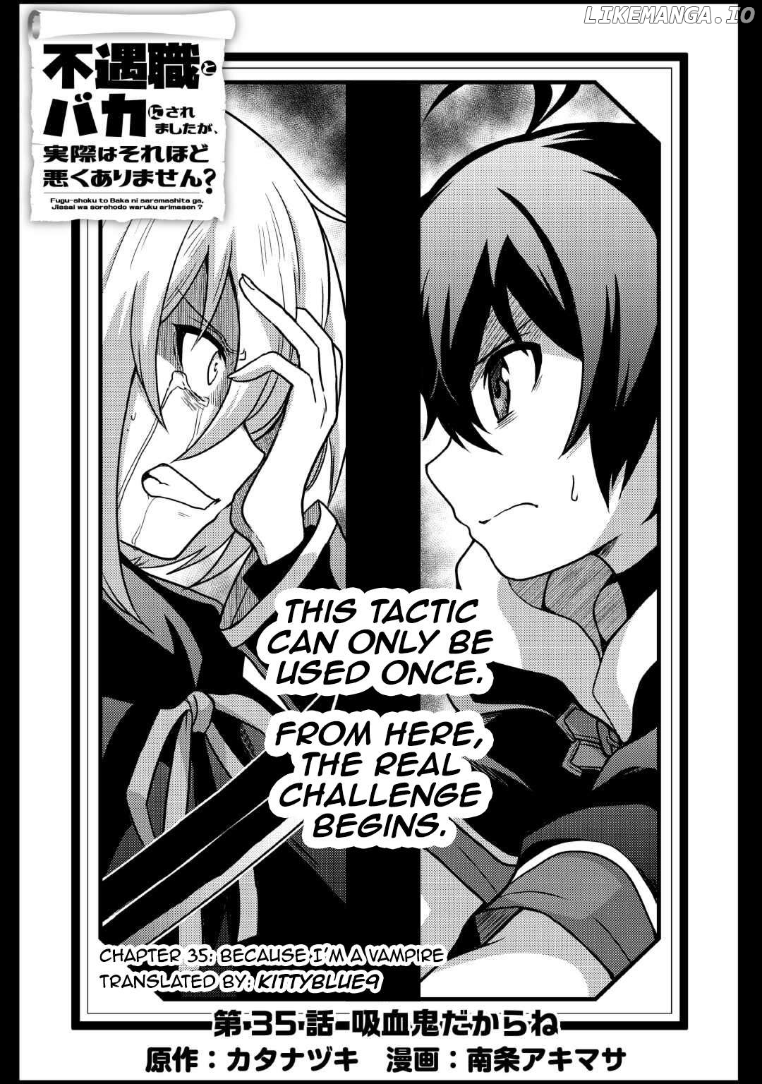 People Made Fun of Me for Being Jobless but Its Not Bad at All Chapter 35 - page 1
