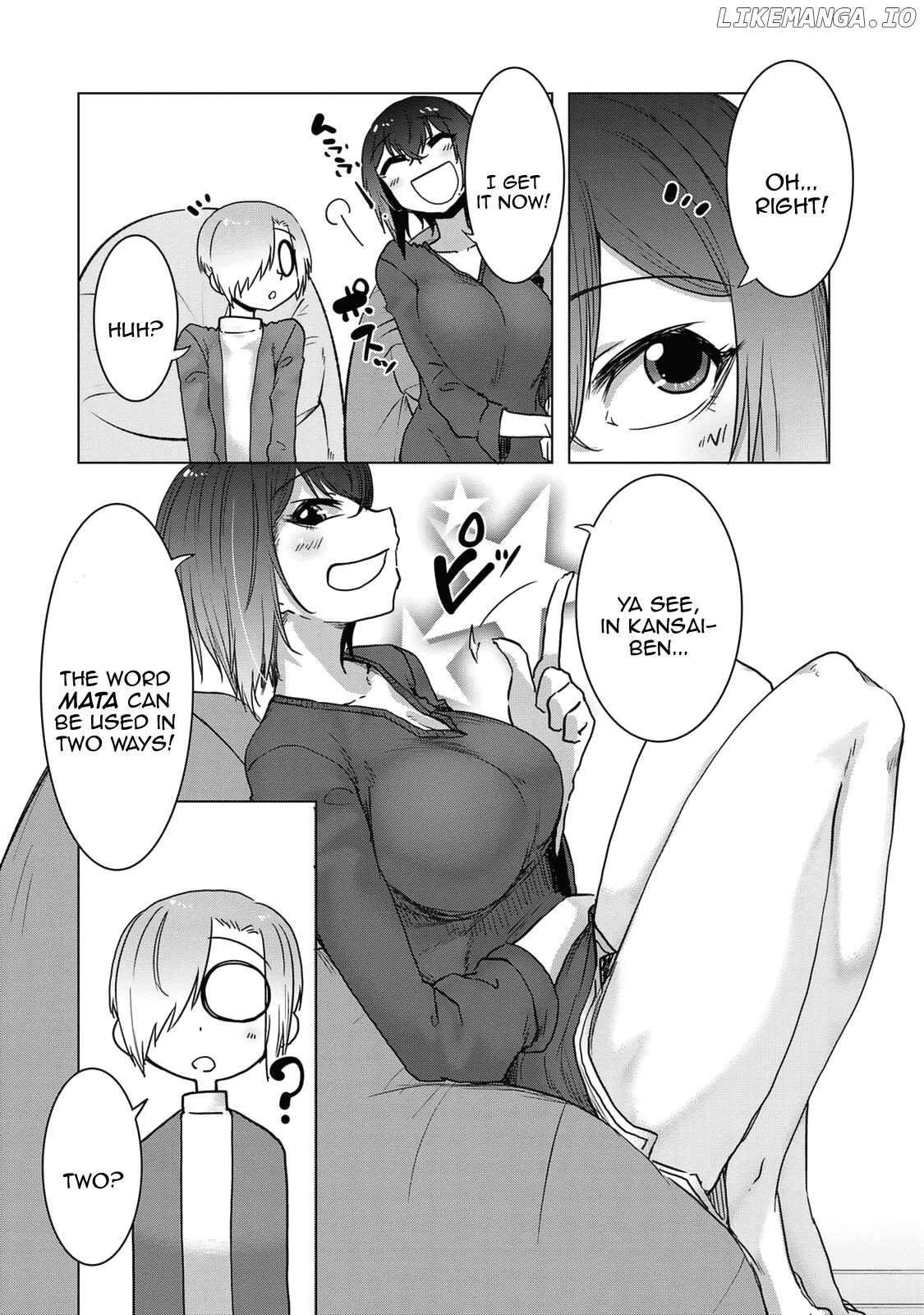The Girl with a Kansai Accent and the Pure Boy Chapter 35 - page 8