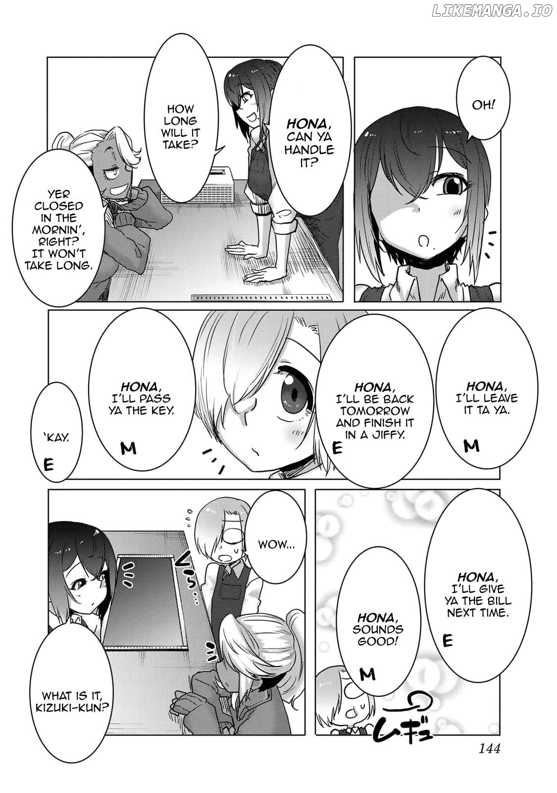 The Girl with a Kansai Accent and the Pure Boy Chapter 36 - page 4