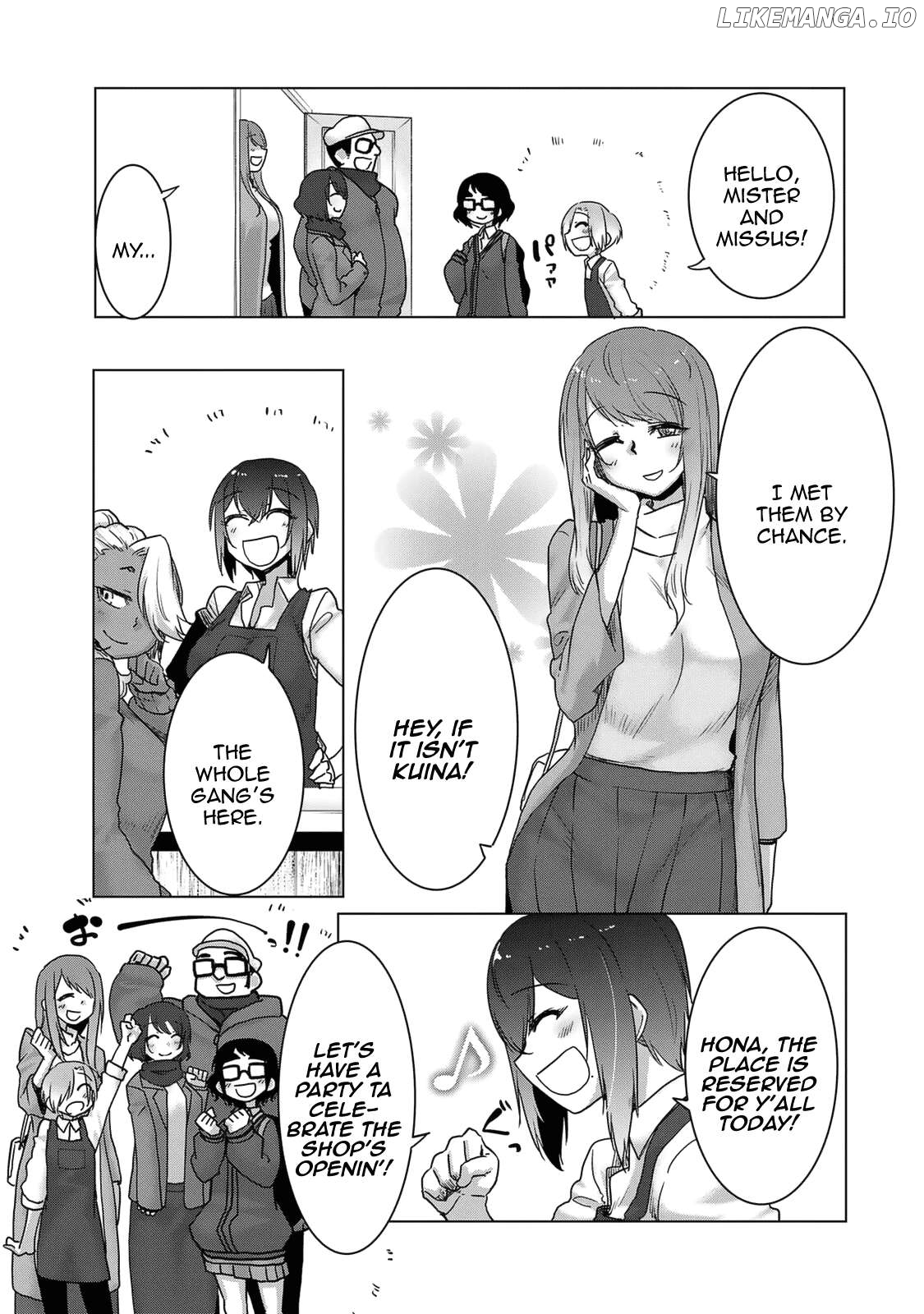 The Girl with a Kansai Accent and the Pure Boy Chapter 36 - page 9