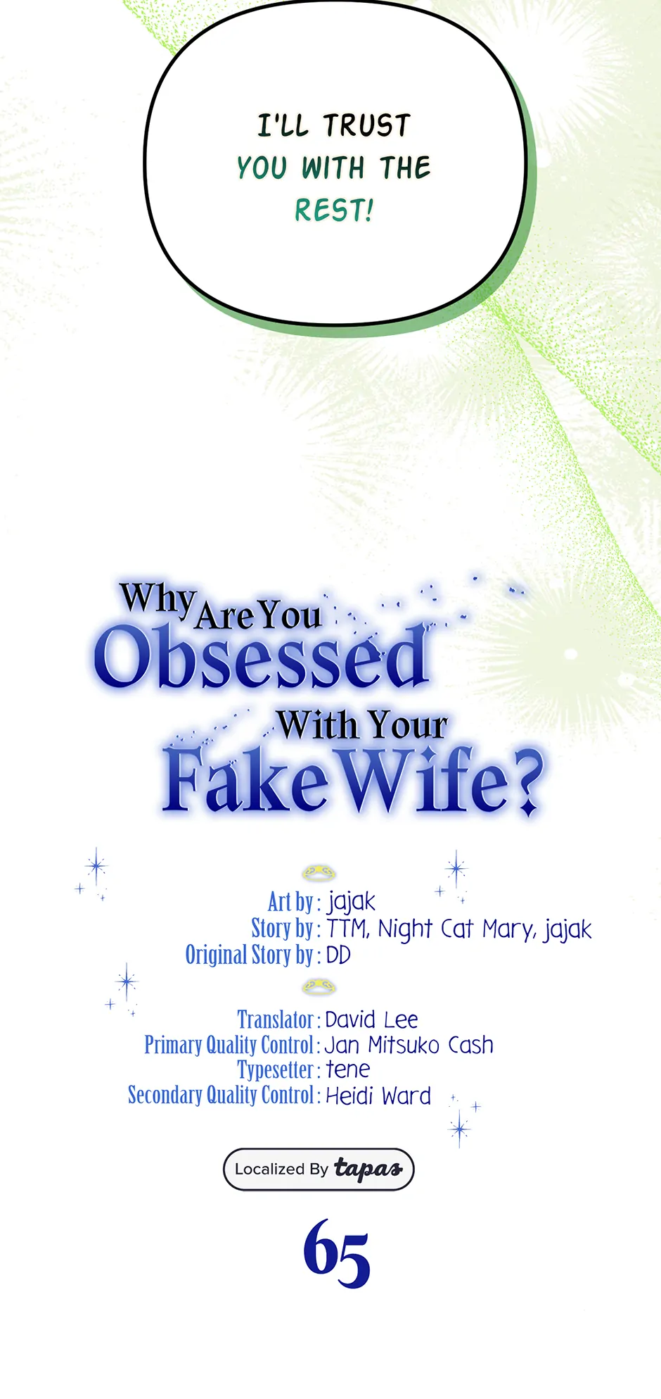 Why Are You Obsessed With Your Fake Wife? Chapter 65 - page 27