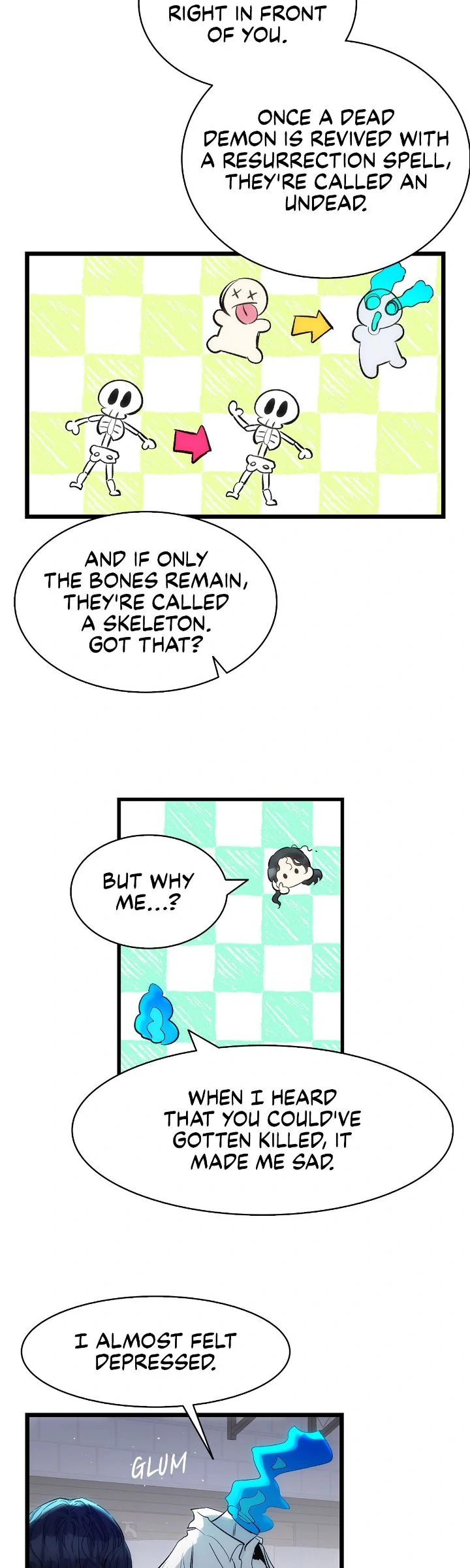 The Skeleton Becomes a Cat Dad Chapter 185 - page 13