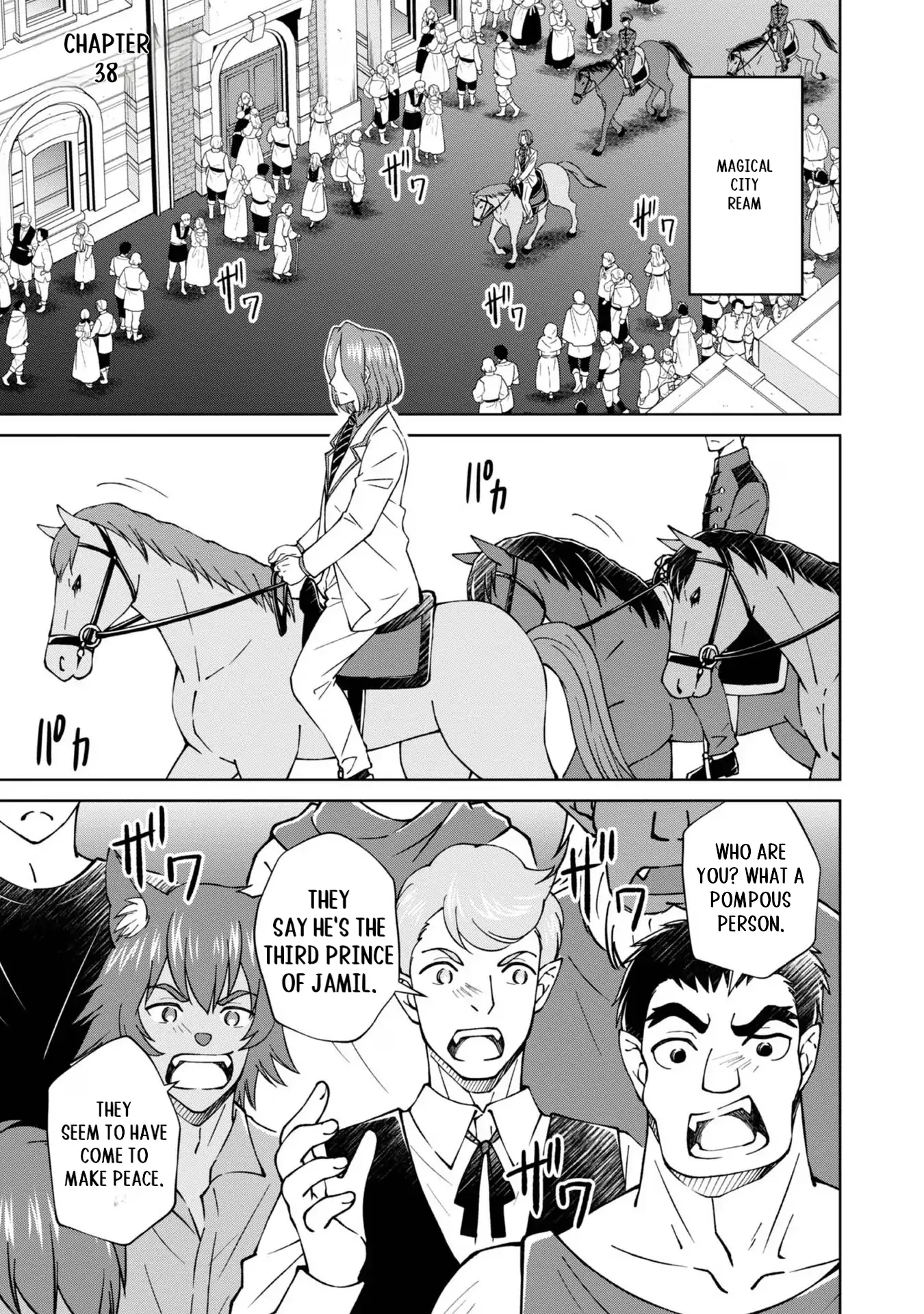 My Noble Family Is Headed for Ruin, so I May as Well Study Magic in My Free Time Chapter 38 - page 2