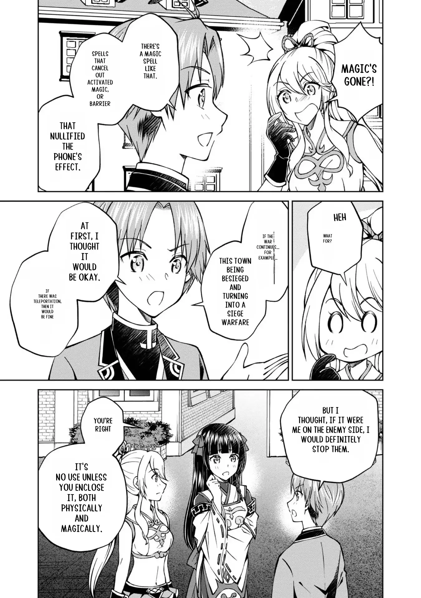My Noble Family Is Headed for Ruin, so I May as Well Study Magic in My Free Time Chapter 34 - page 24