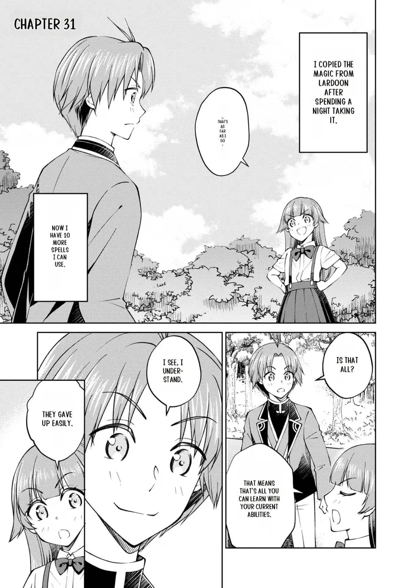 My Noble Family Is Headed for Ruin, so I May as Well Study Magic in My Free Time Chapter 31 - page 2