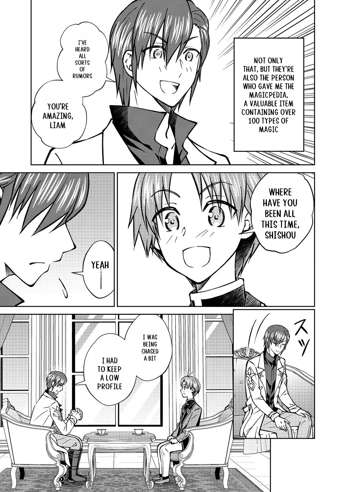 My Noble Family Is Headed for Ruin, so I May as Well Study Magic in My Free Time Chapter 46.1 - page 10