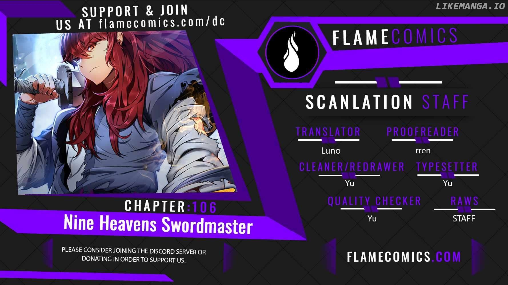 The Nine Heavens Swordmaster Chapter 106 - page 1