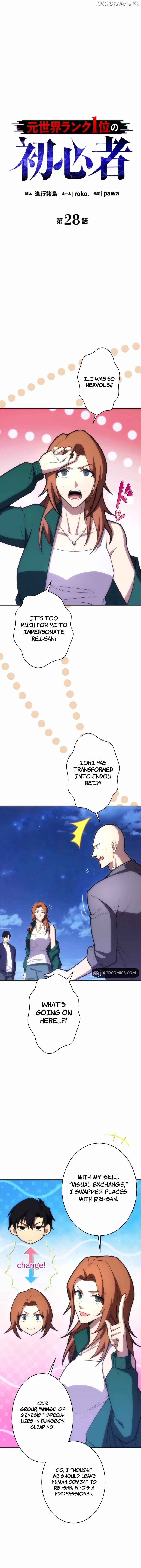 The Beginner, Formerly Ranked Number One in the World Chapter 28 - page 2