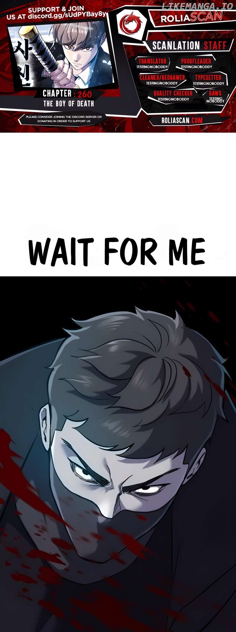 The Boy of Death Chapter 260 - page 1