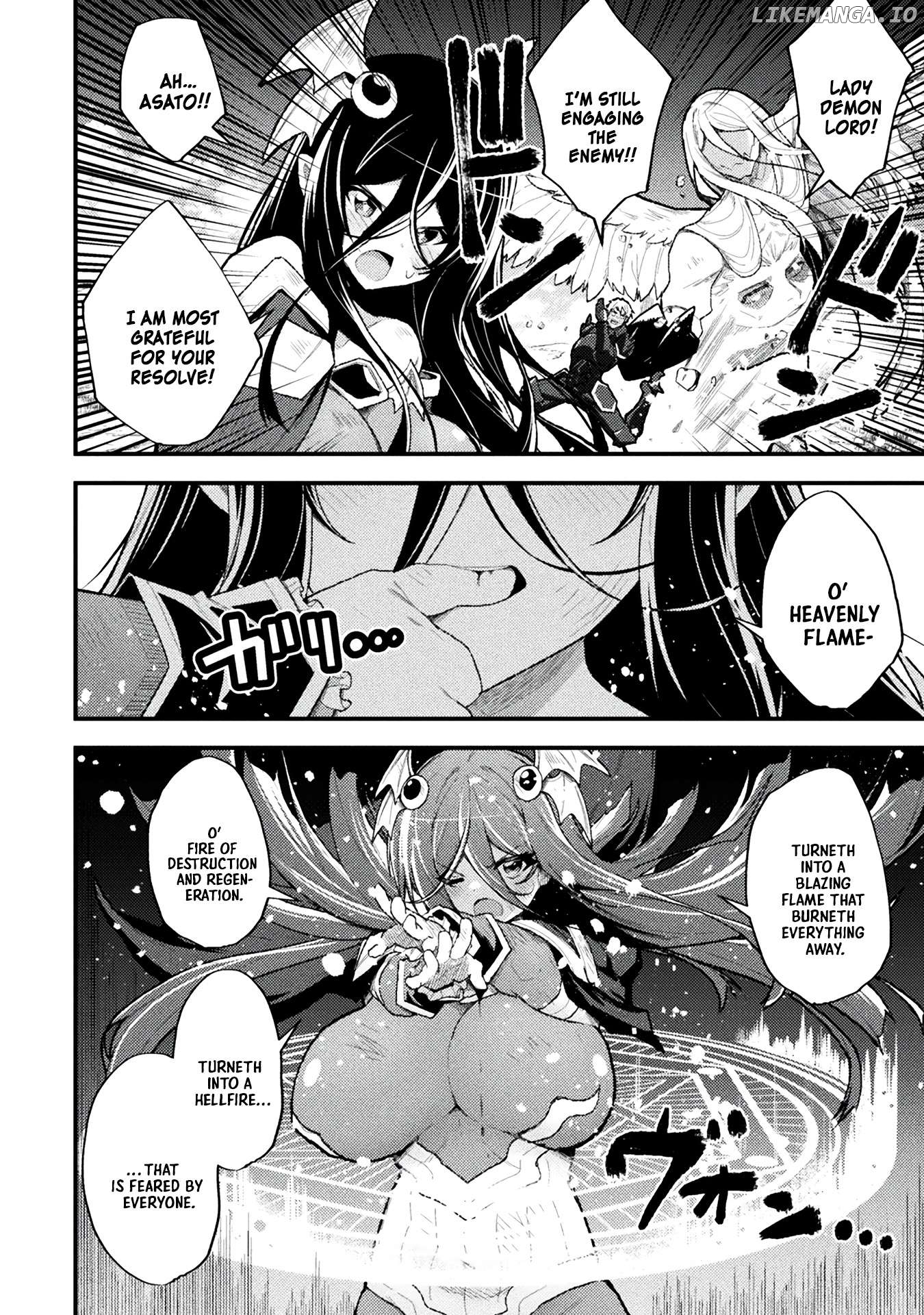 THE ANOTHER WORLD DEMON-KING'S SUCCESSOR Chapter 12 - page 14