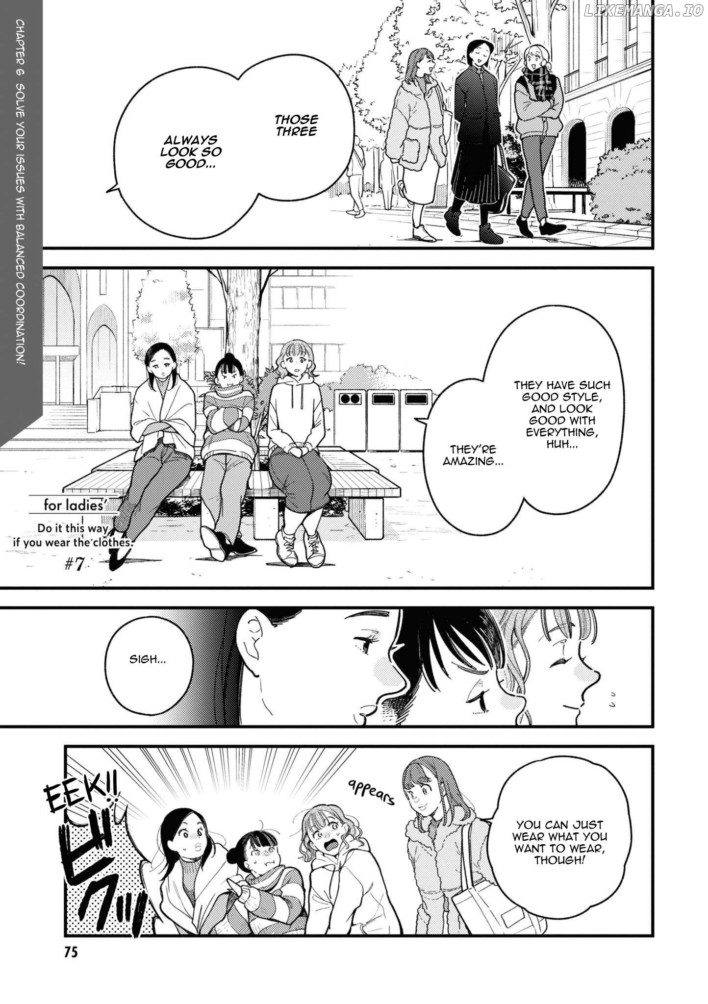 Do it this way if you wear the clothes for ladies' Chapter 7 - page 1