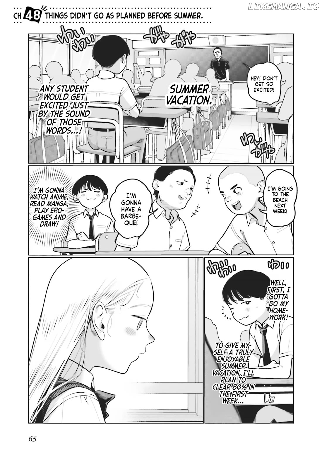 JC Sasha and Her Otaku Classmate Chapter 48 - page 1