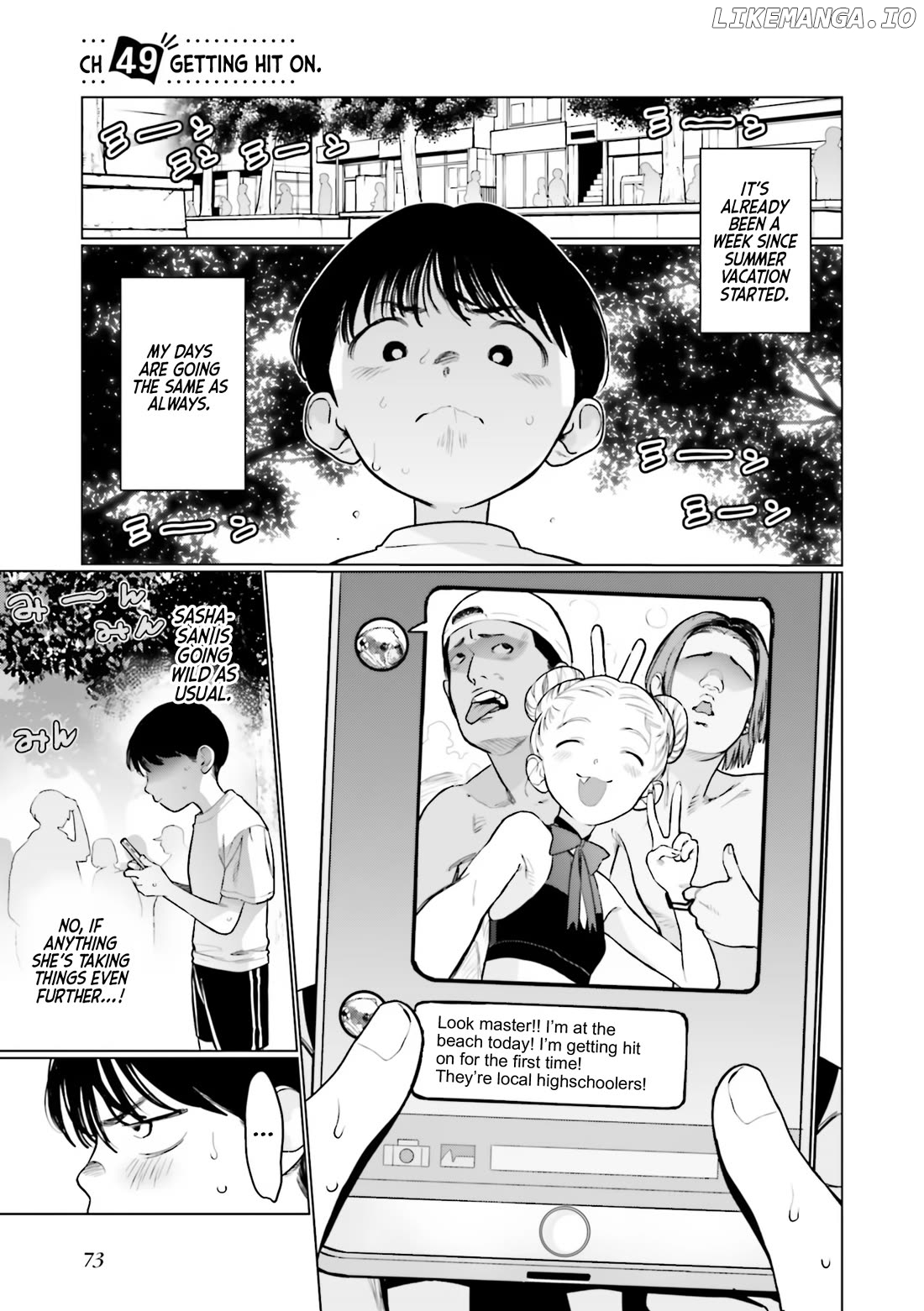 JC Sasha and Her Otaku Classmate Chapter 49 - page 1