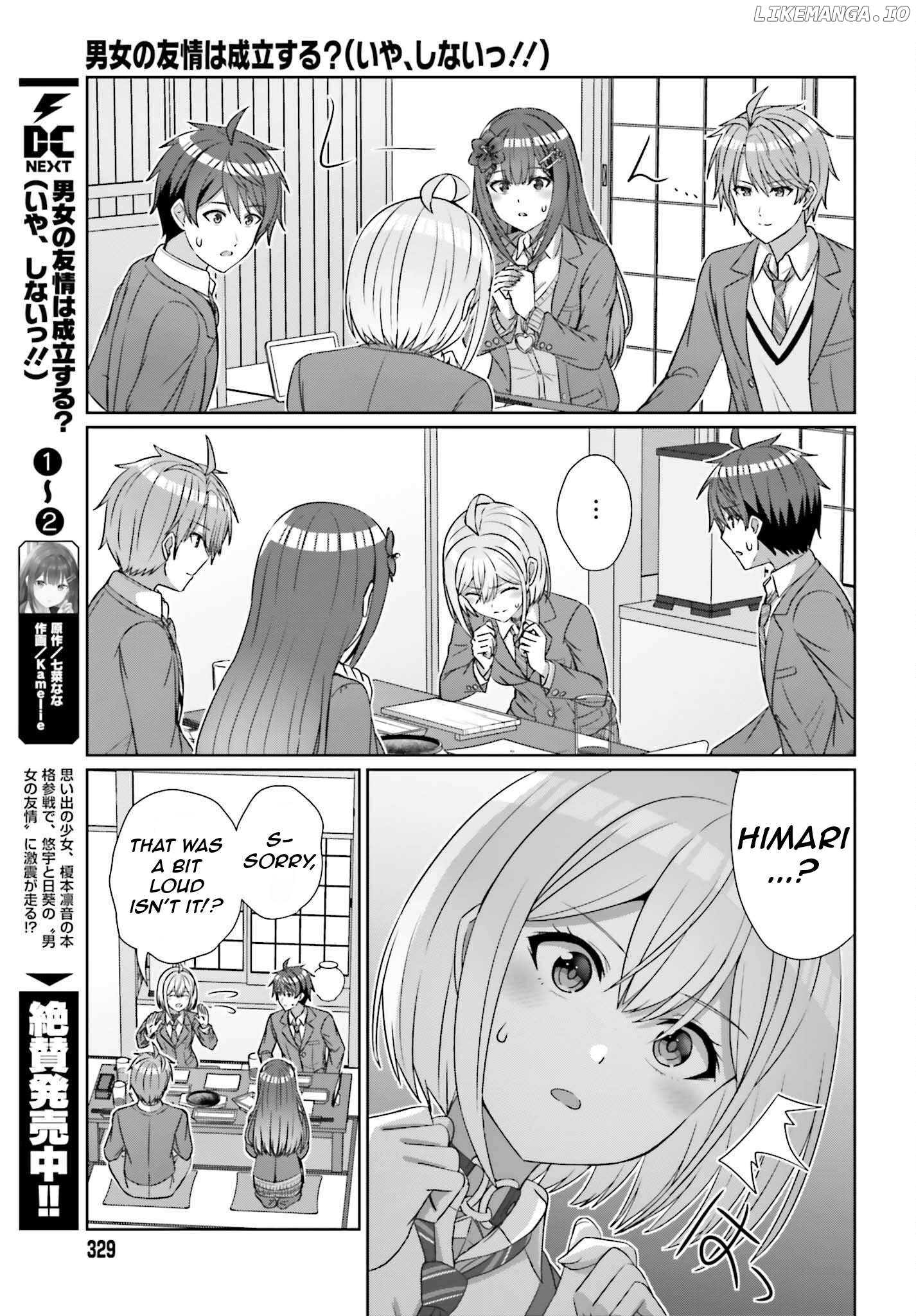 Danjo no Yujou wa Seiritsu suru? (Iya, Shinai!!) Chapter 22 - page 9