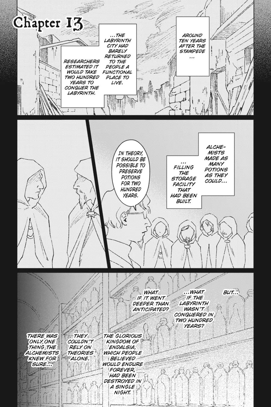 Ikinokori Renkinjutsushi wa Machi de Shizuka ni Kurashitai: Rinkan no Mahou-yaku Chapter 13 - page 1