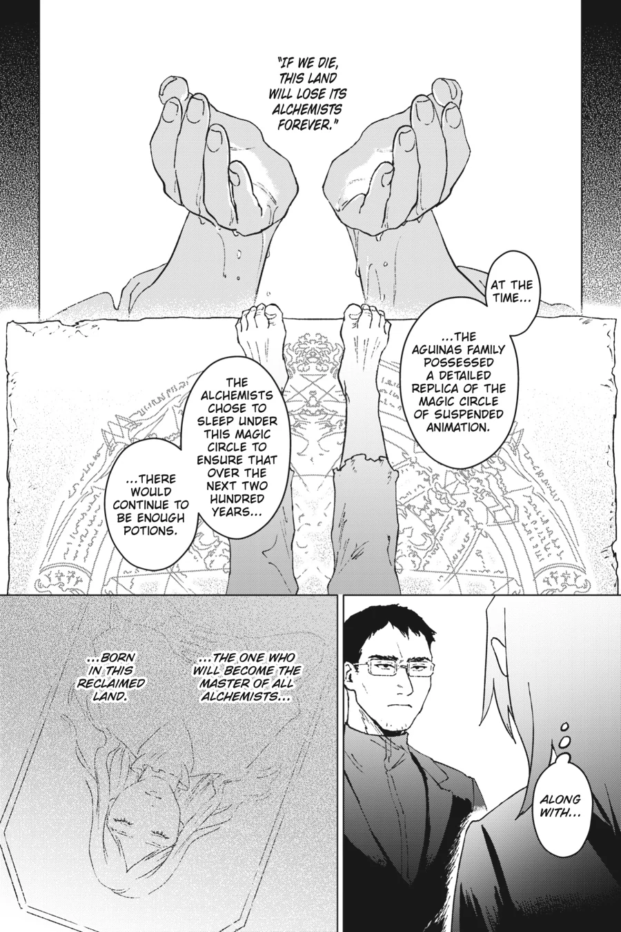Ikinokori Renkinjutsushi wa Machi de Shizuka ni Kurashitai: Rinkan no Mahou-yaku Chapter 13 - page 2