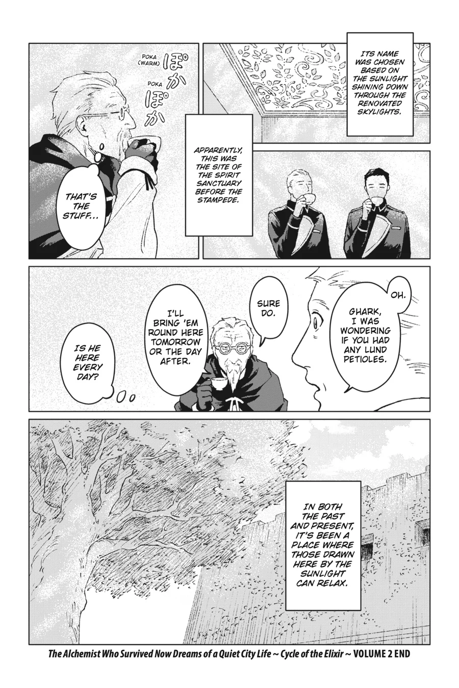 Ikinokori Renkinjutsushi wa Machi de Shizuka ni Kurashitai: Rinkan no Mahou-yaku Chapter 13.2 - page 3