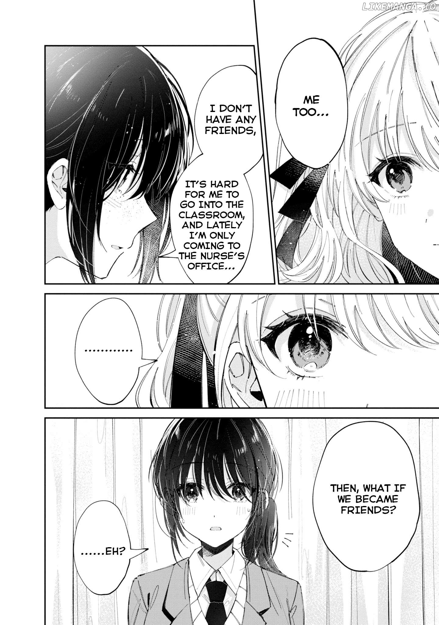 Hokenshitsu wa Futarikiri Chapter 13 - page 10