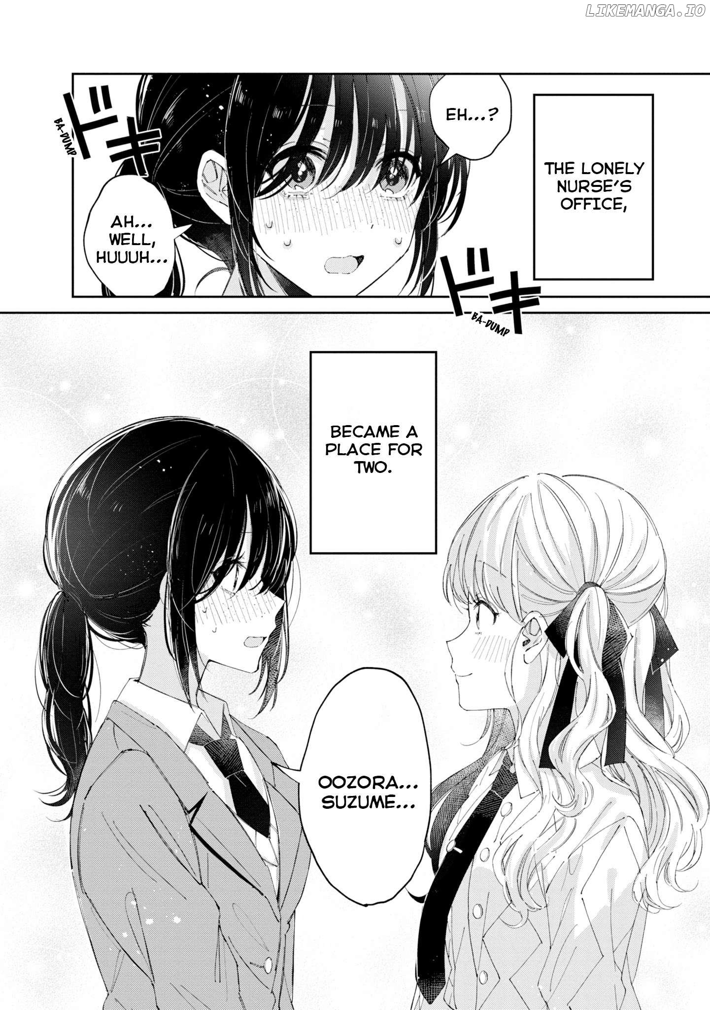 Hokenshitsu wa Futarikiri Chapter 13 - page 12