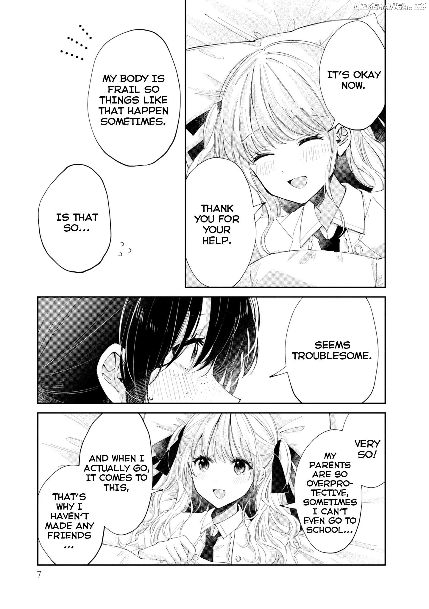 Hokenshitsu wa Futarikiri Chapter 13 - page 9