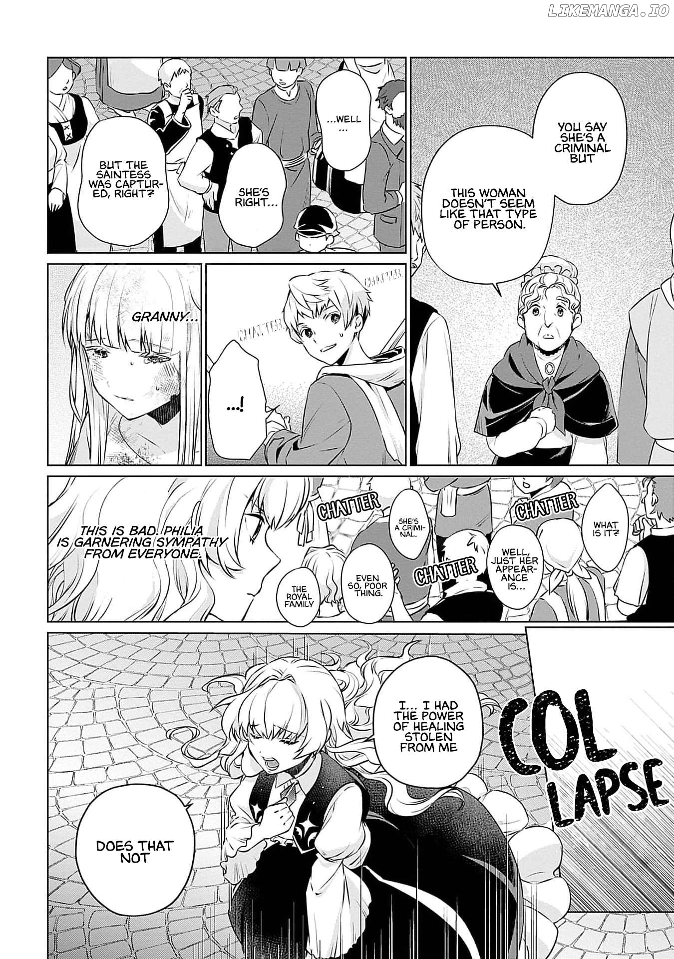 Azamukare Seijo to Shugoryuu no Konyaku Chapter 4 - page 13