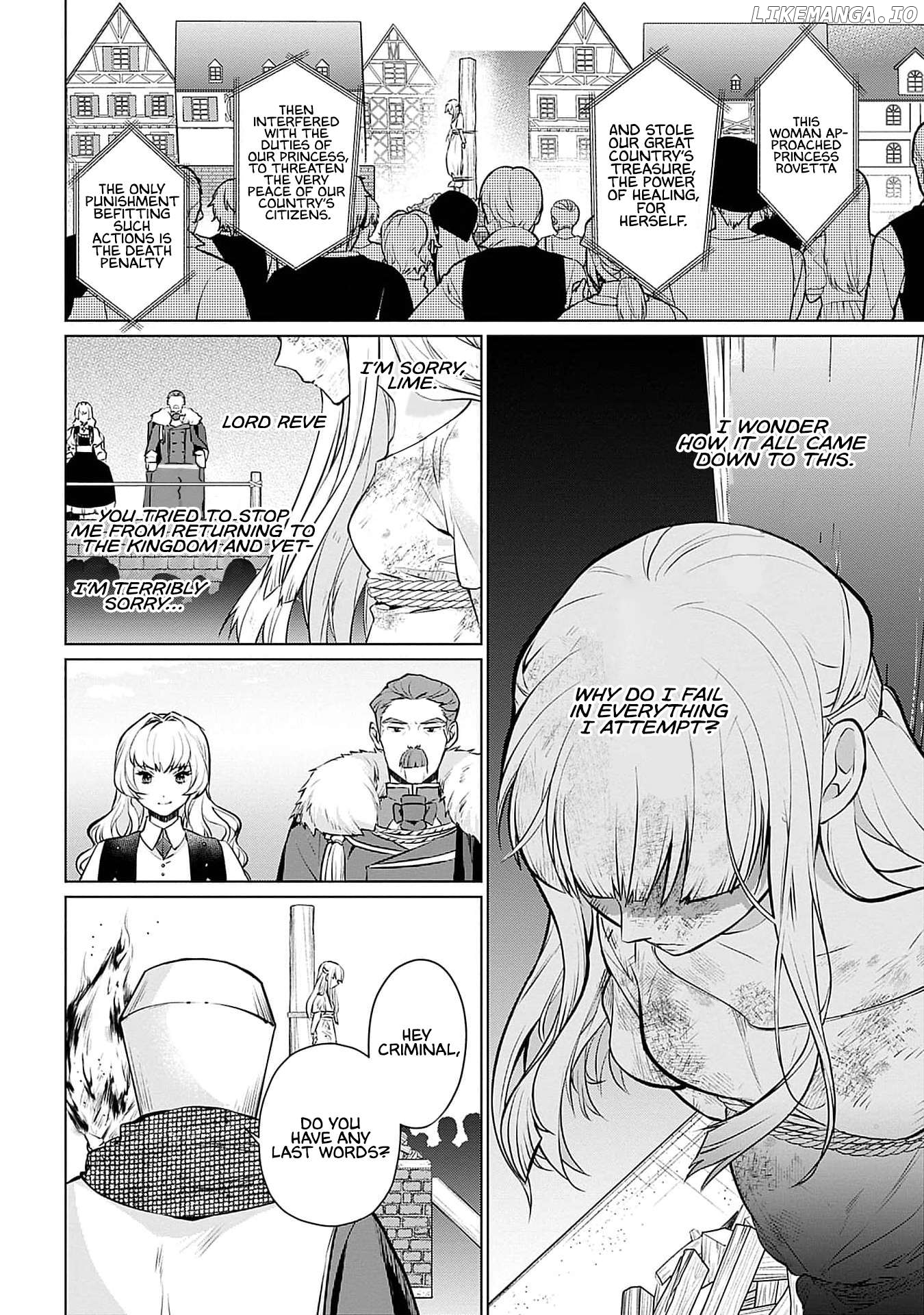Azamukare Seijo to Shugoryuu no Konyaku Chapter 4 - page 9