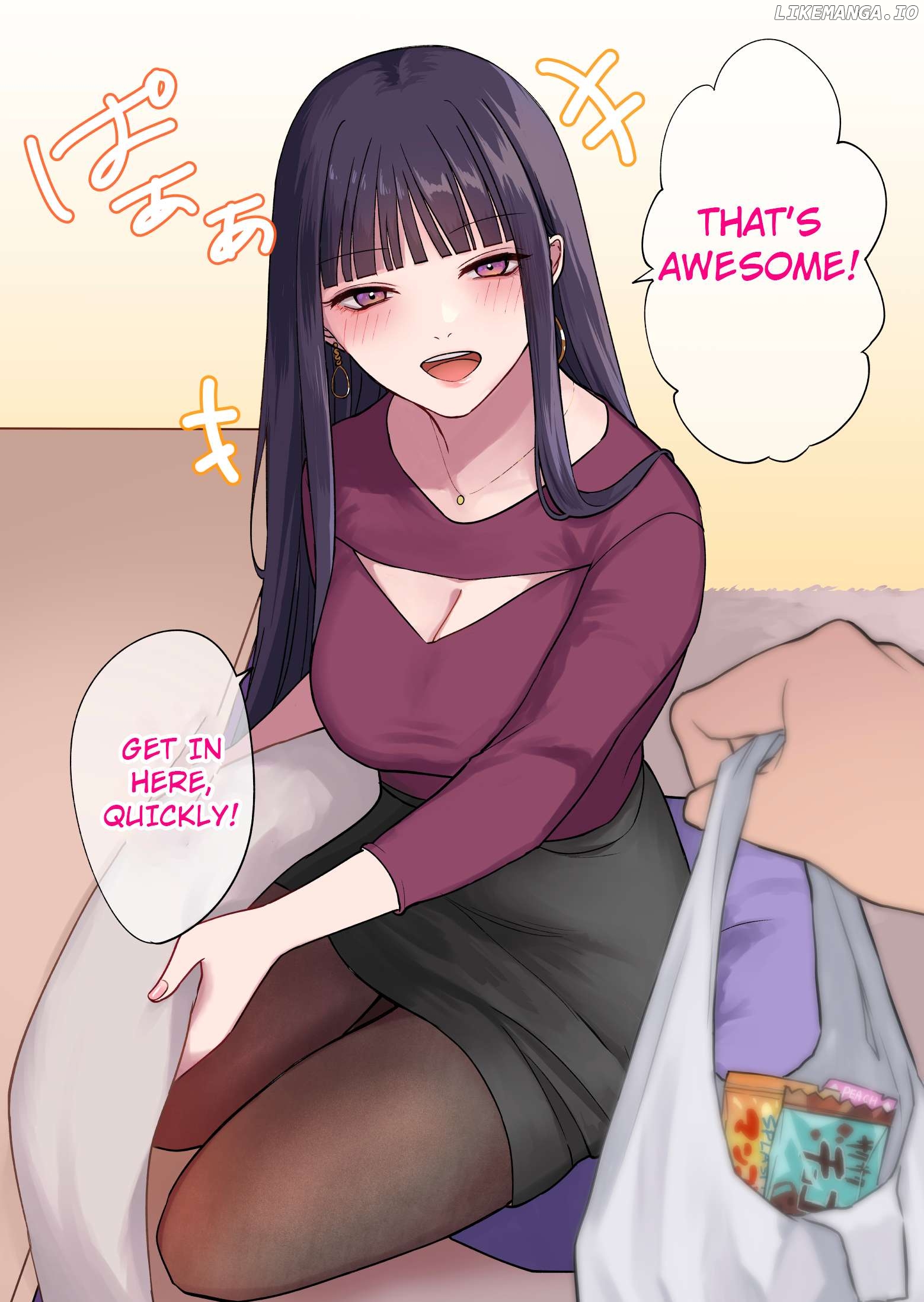 I Tried asking a favor to my Cool Girlfriend Chapter 8 - page 2