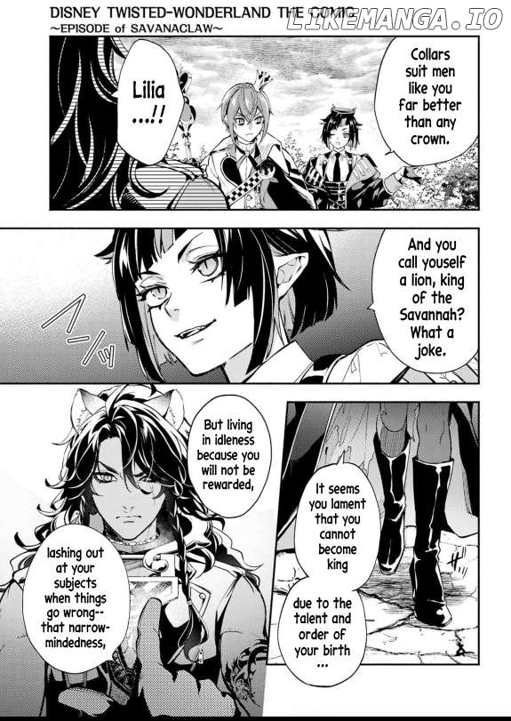 Disney Twisted Wonderland - The Comic - ~Episode Of Savanaclaw~ Chapter 10 - page 19