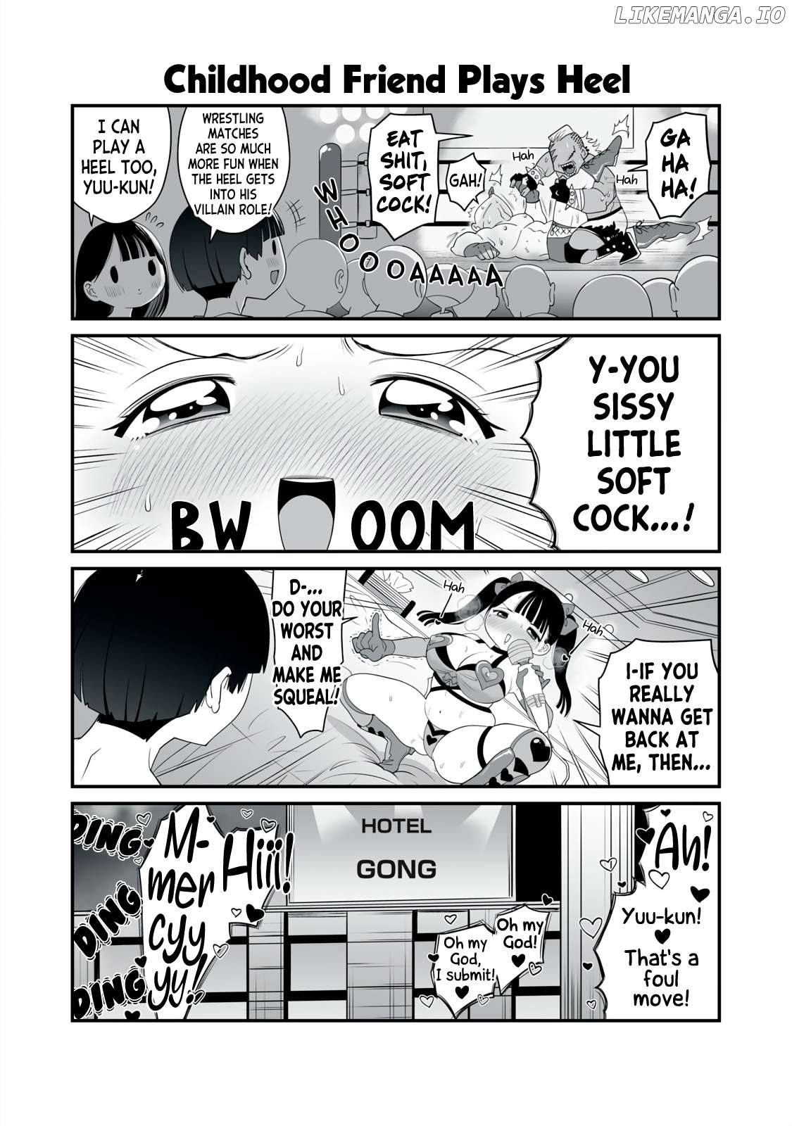 Dou Ganbattemo H ni Nacchau Osananajimi Chapter 14 - page 4