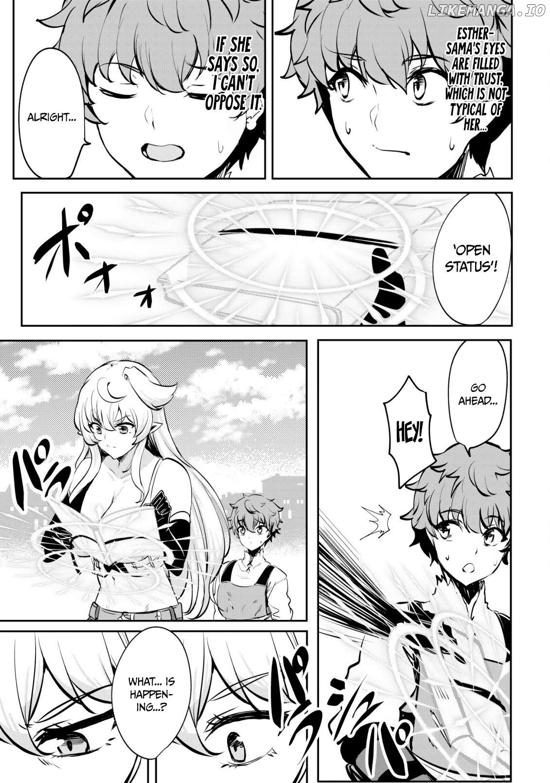 Dore dake Doryoku Shite mo Mannen Level 0 no Ore wa Tsuihou Sareta: Shin no Teki to Yobareta Shounen wa, Shachiku Megami to Deatte Saikyou no Chikara wo Te ni Ireru Chapter 7 - page 16