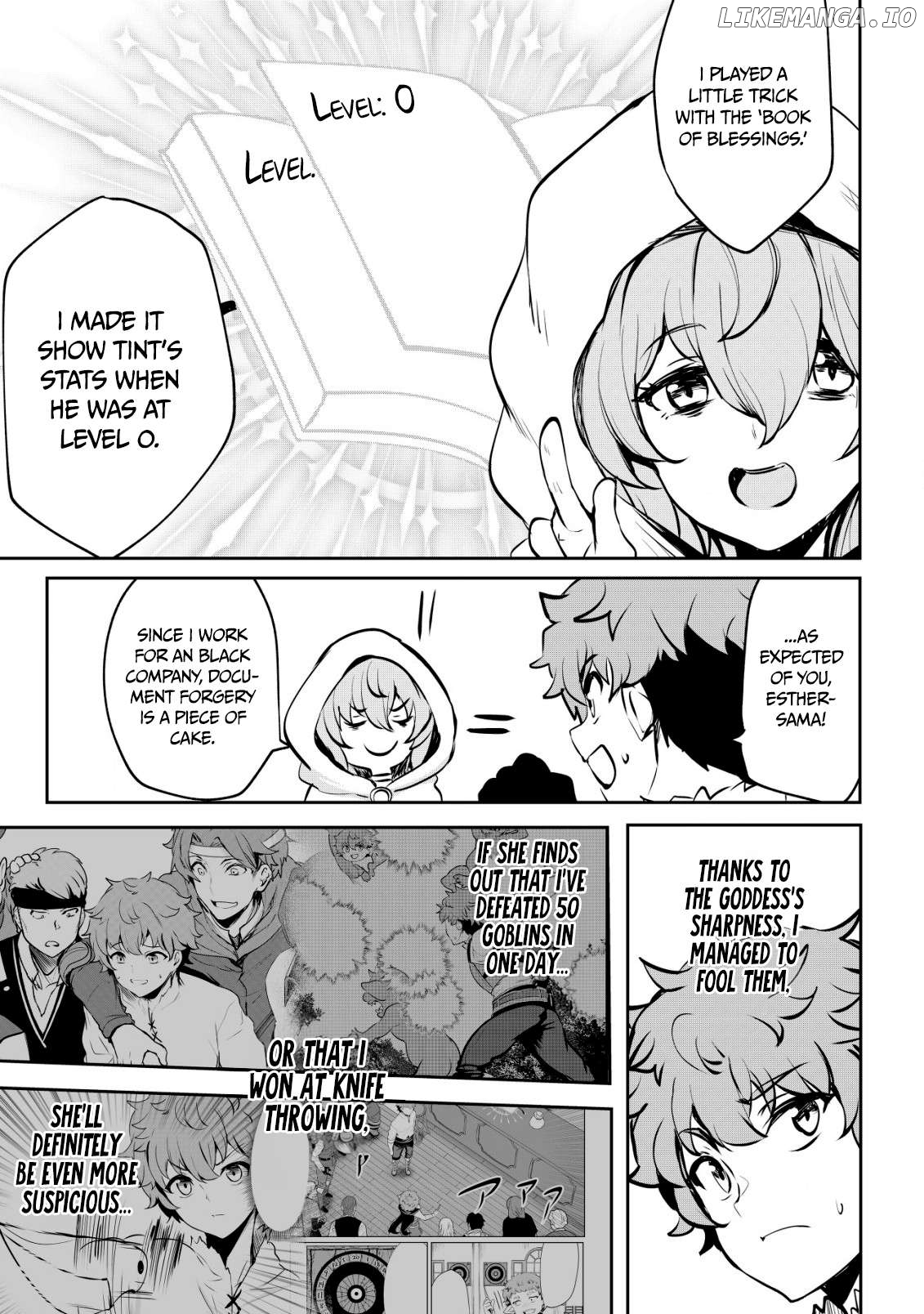 Dore dake Doryoku Shite mo Mannen Level 0 no Ore wa Tsuihou Sareta: Shin no Teki to Yobareta Shounen wa, Shachiku Megami to Deatte Saikyou no Chikara wo Te ni Ireru Chapter 7 - page 18