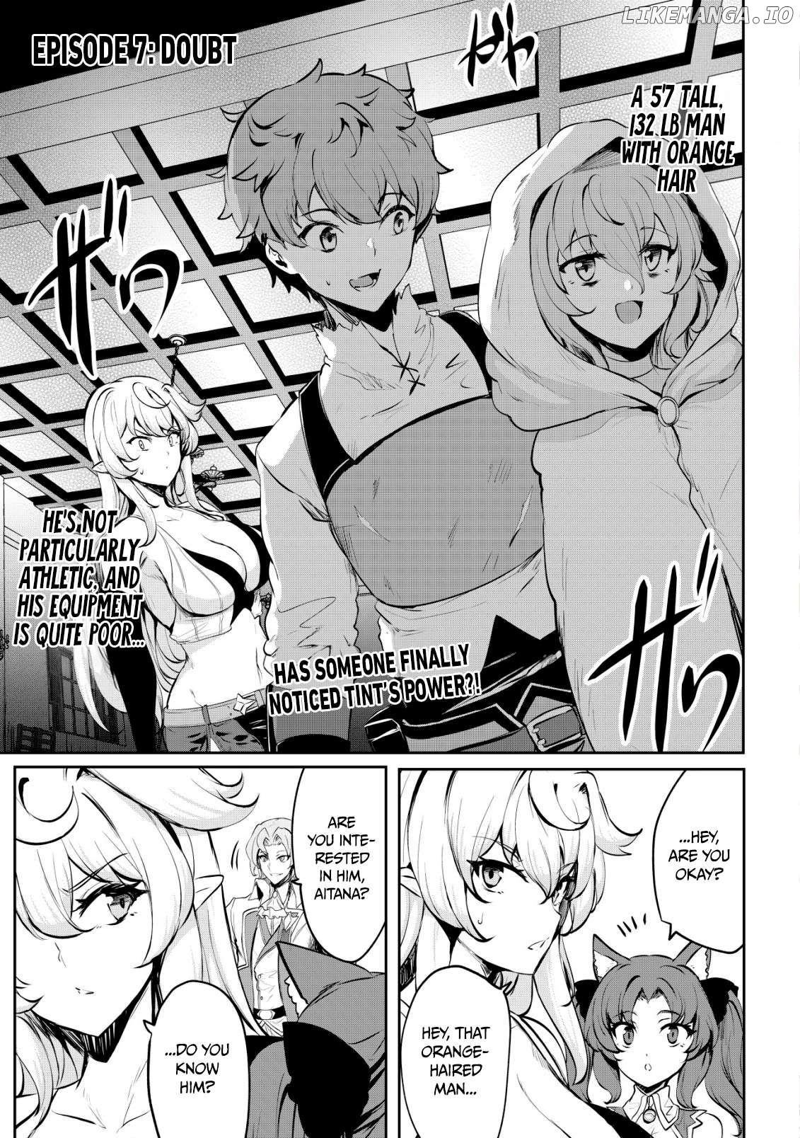 Dore dake Doryoku Shite mo Mannen Level 0 no Ore wa Tsuihou Sareta: Shin no Teki to Yobareta Shounen wa, Shachiku Megami to Deatte Saikyou no Chikara wo Te ni Ireru Chapter 7 - page 2