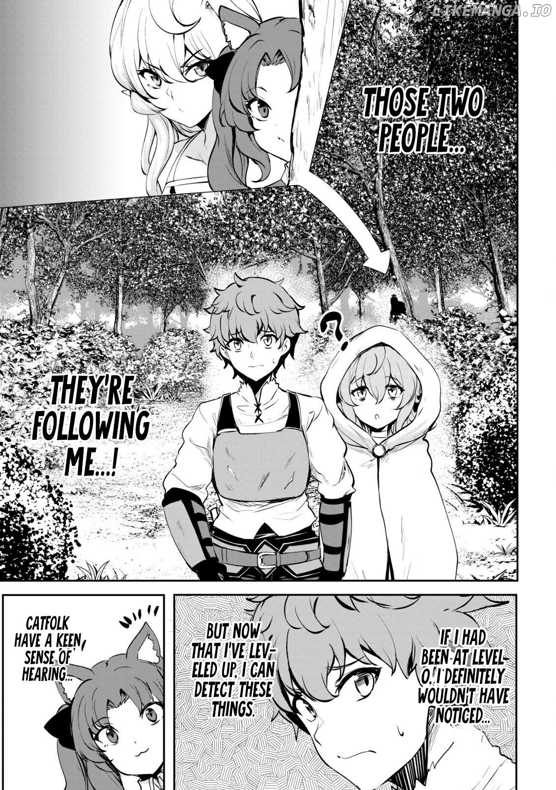 Dore dake Doryoku Shite mo Mannen Level 0 no Ore wa Tsuihou Sareta: Shin no Teki to Yobareta Shounen wa, Shachiku Megami to Deatte Saikyou no Chikara wo Te ni Ireru Chapter 7 - page 20