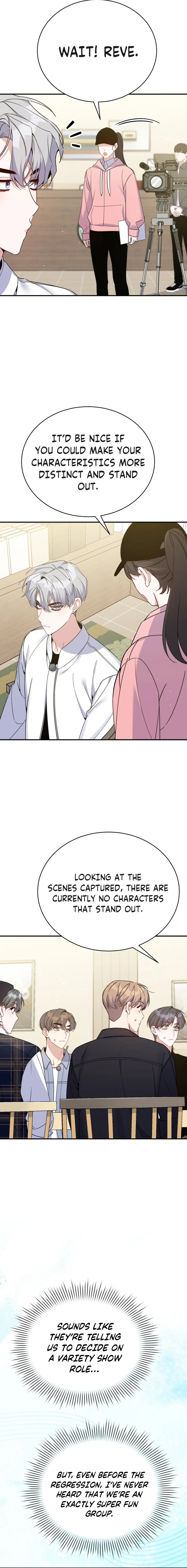 A Blank Slate Regression for the Idol That Lost His Original Mindset Chapter 34 - page 9