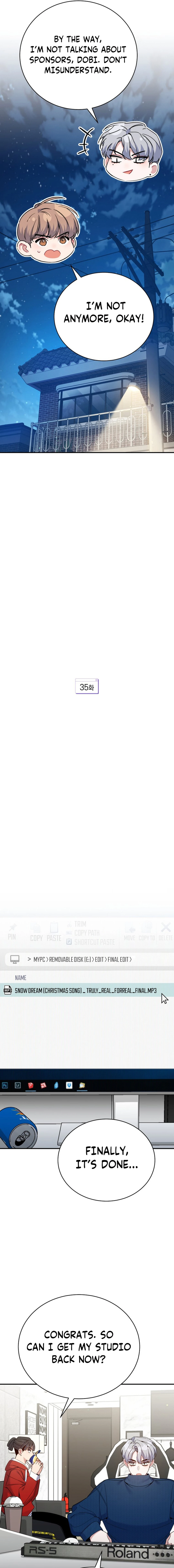 A Blank Slate Regression for the Idol That Lost His Original Mindset Chapter 35 - page 14