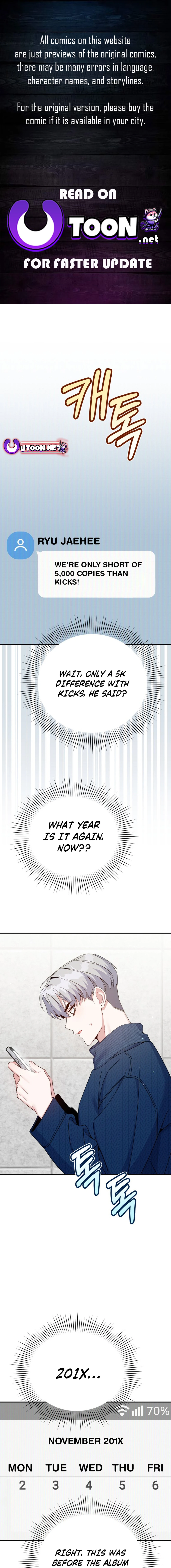 A Blank Slate Regression for the Idol That Lost His Original Mindset Chapter 36 - page 1