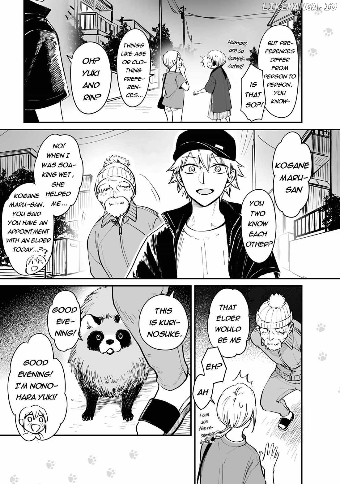 OL who was scouted by a raccoon when she tried to die Chapter 21.5 - page 2
