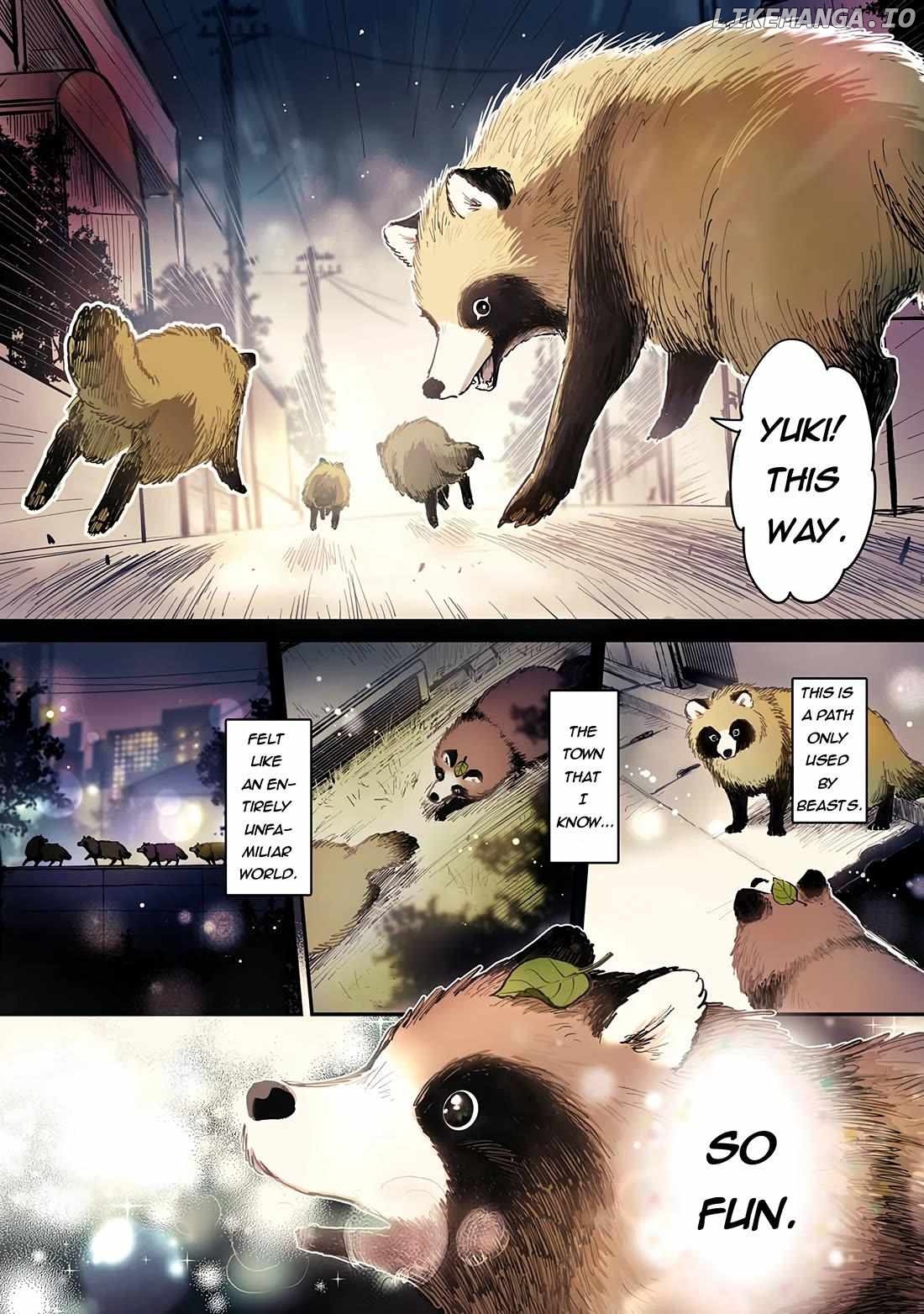 OL who was scouted by a raccoon when she tried to die Chapter 21.5 - page 5